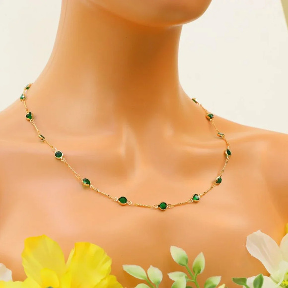 Minimalist Necklace, Sleek & Modern Design, Women’s Fashion, YC110455-N - Picture 8 of 10